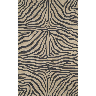 Anavae Hand Tufted Animal Print Indoor / Outdoor Rug