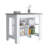 Courson Kitchen Island 2-Tier Shelf 40" Width And Large Work-103119178