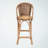 Drayven Natural Rattan Bar Stool, Modern-Bohemian