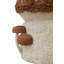 Mushroom Hunt Square Pouf