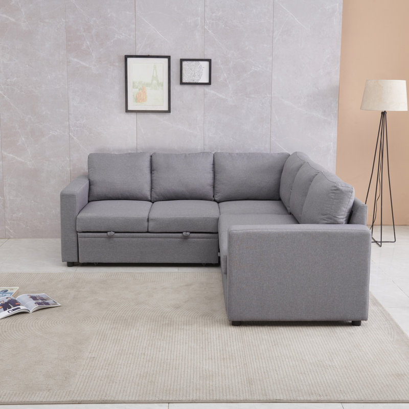 Canapé-lit modulaire, Gris
