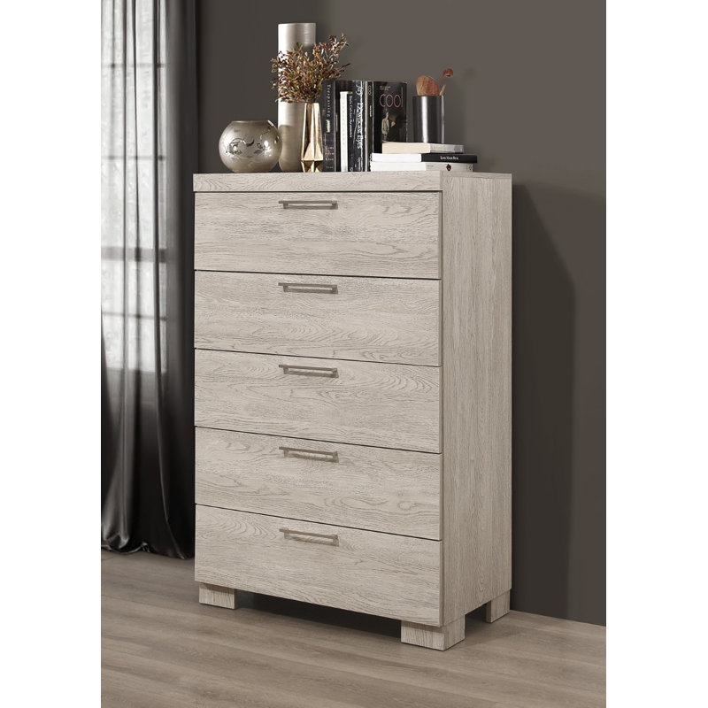 80.3 cm W Chest of 5 Drawers