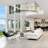 Stockham 1-Light Unique Geometric LED Pendant Circle Ring Chandelier Remote Dimmable-626403762-626403760