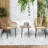 3 Piece Patio Rattan Seating Group with Cushions-2133449474