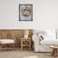 Art mural en toile rustique avec œuf de Pâques, design par Franklyn Gregory-999212588-999212590