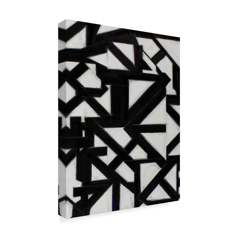 Topographique par Rob Delamater - reproduction d'art sur toile, H 32 po x l 24 po x P 2 po