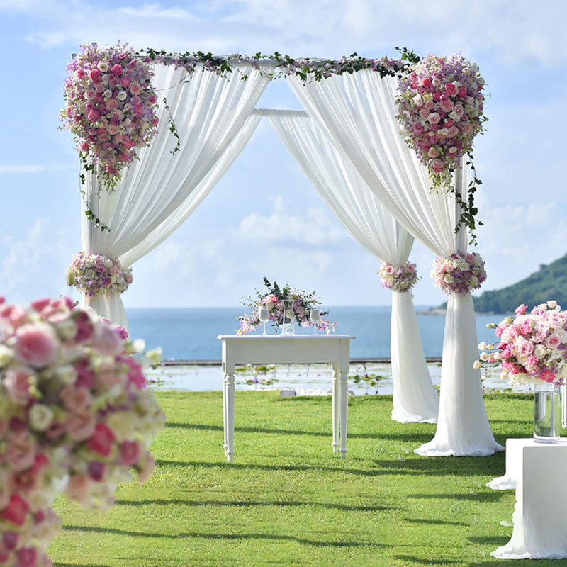 21.6'' D Arbor in White, 84" H x 60" W x 21.6" D