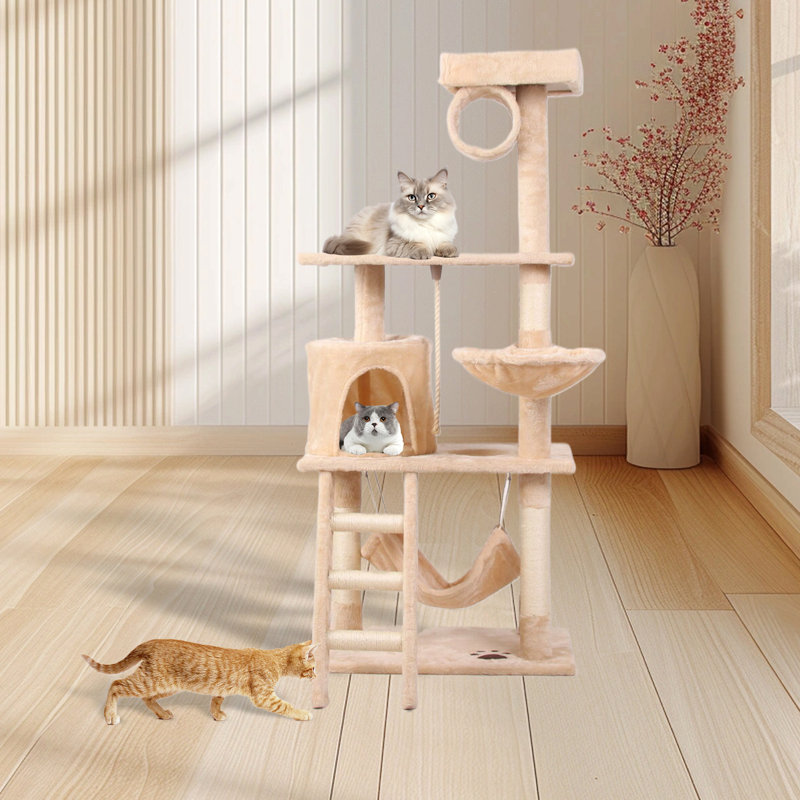 Cadre pour chat, arbre à chat