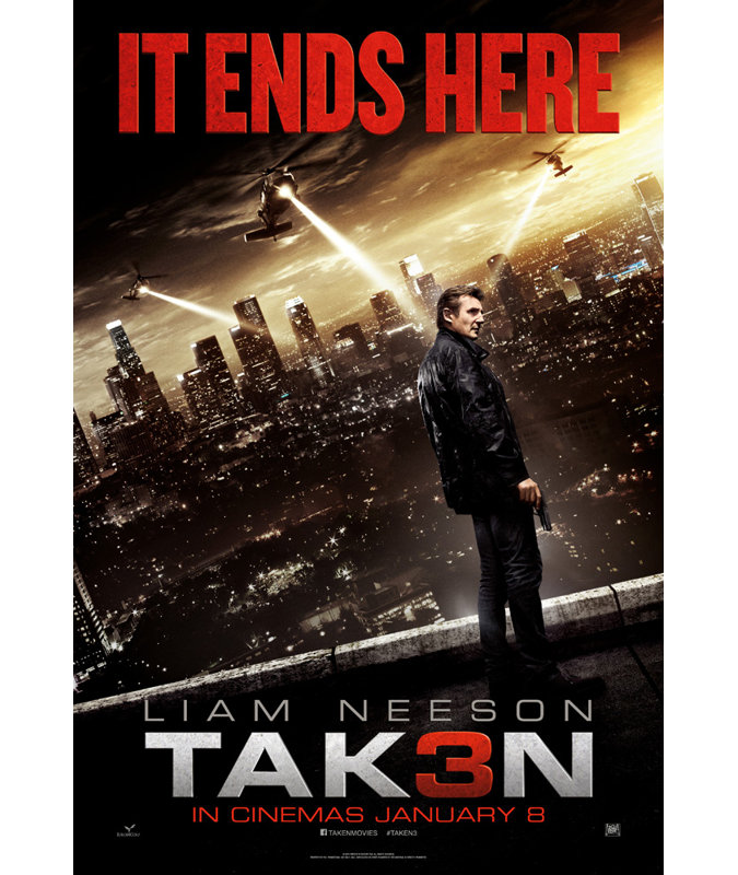 Taken 3, 24" H x 16" W