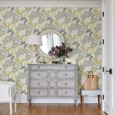 Rouleau de papier peint L 27 pi x l 20,5 po Jasmine