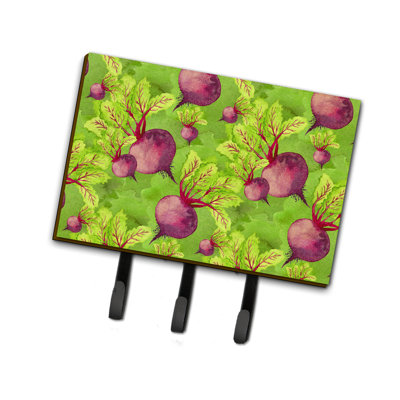 Metal Wall Organizer with Key Hooks