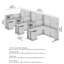 Office In An Hour L-Shaped 3 Person Cubicle with Cable Management-26338394
