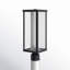 Tête de lanterne câblée noire à 1 lumière H 17,52 po Mercer