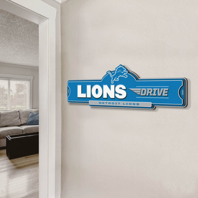 NFL Detroit Lions Street Sign