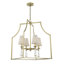 Lustre géométrique à 4 lumières Charvier-209790478