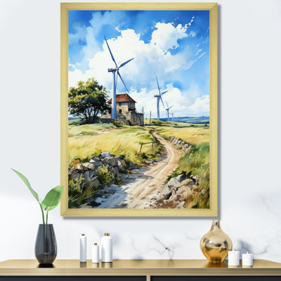 " Wind Turbines In Wind Farm III "