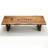 Tan Rectangular Solid Wood Dining Table-273074935