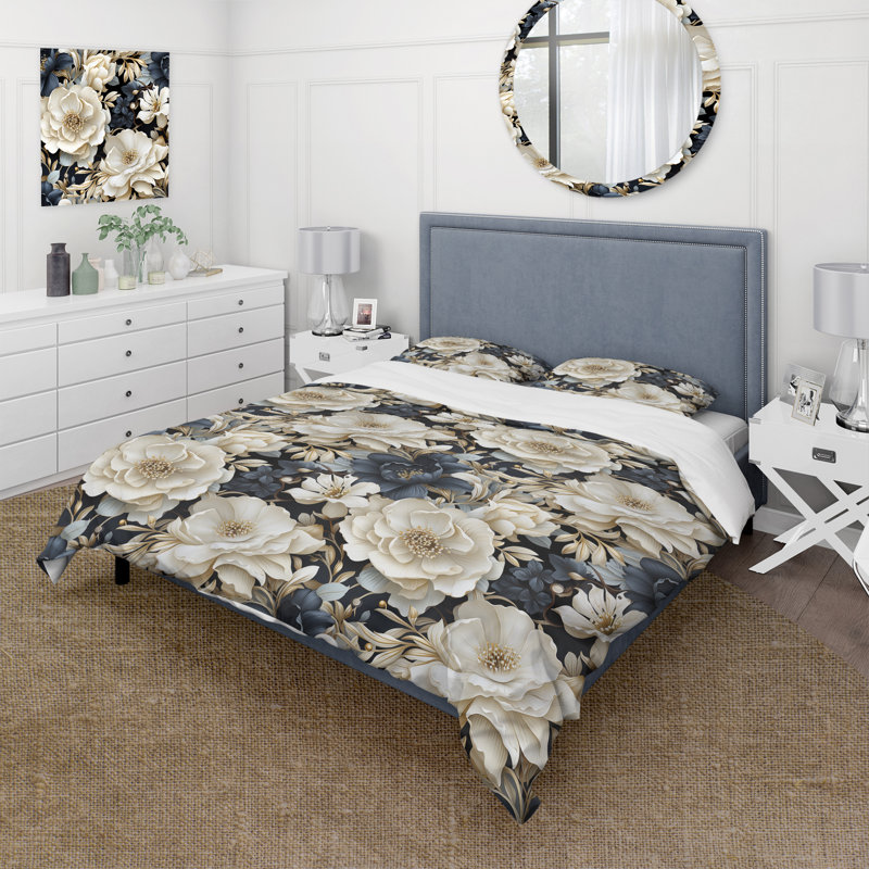 Ensemble de housse de couette Urban Victorian Splendor Victorian, Housse de couette simple + 1 taie décorative stan