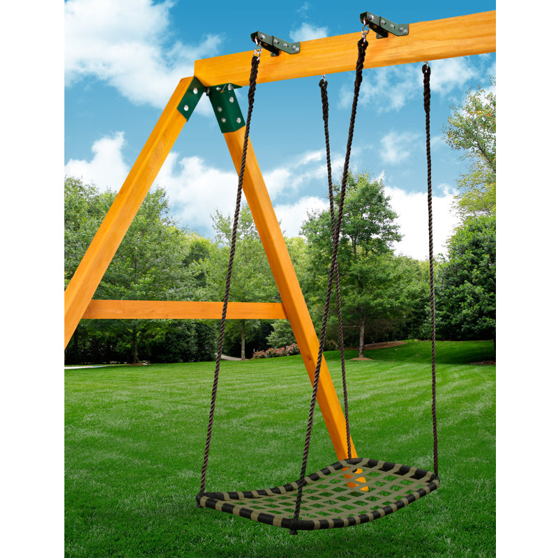 Steel Web/Saucer Swing with Chains