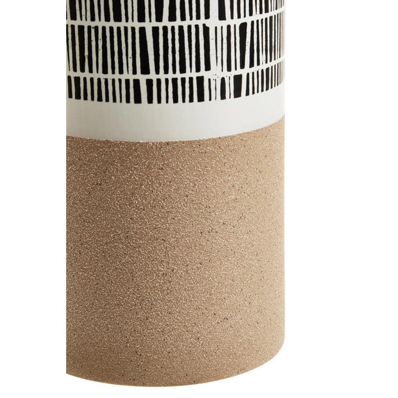Andrighetti Earthenware Table Vase, 30cm H x 13cm W x 13cm D
