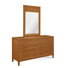 Commode 9 tiroirs avec miroir Warwick