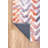 Orange Gray Geometric Woven Base Decorative Carpet-1624050844