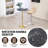 Kuriakos Round Metal Base Dining Table-1450749070