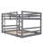 Full Over Full Bunk Bed With Ladder-1827310133