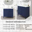 Meuble-lavabo simple 36 po avec plateau Selinay-850285921