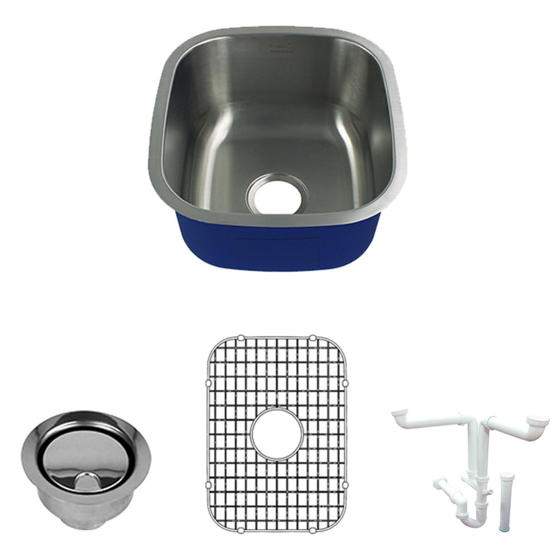 Meridian Single Bowl Stainless Steel Kitchen Sink