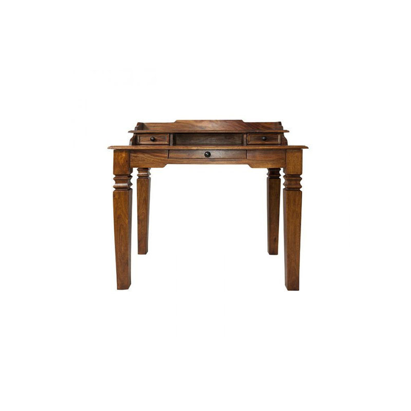 Granby Solid Wood Writing Desk, Honey