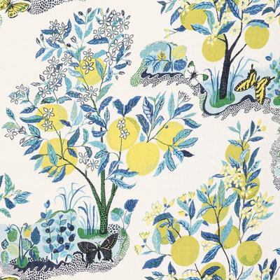 Citrus Garden Sheer Fabric