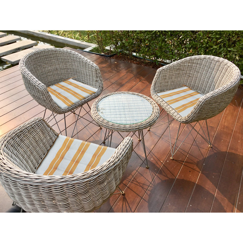 Ih Casadecor Outdoor Seat Cushion, Yellow