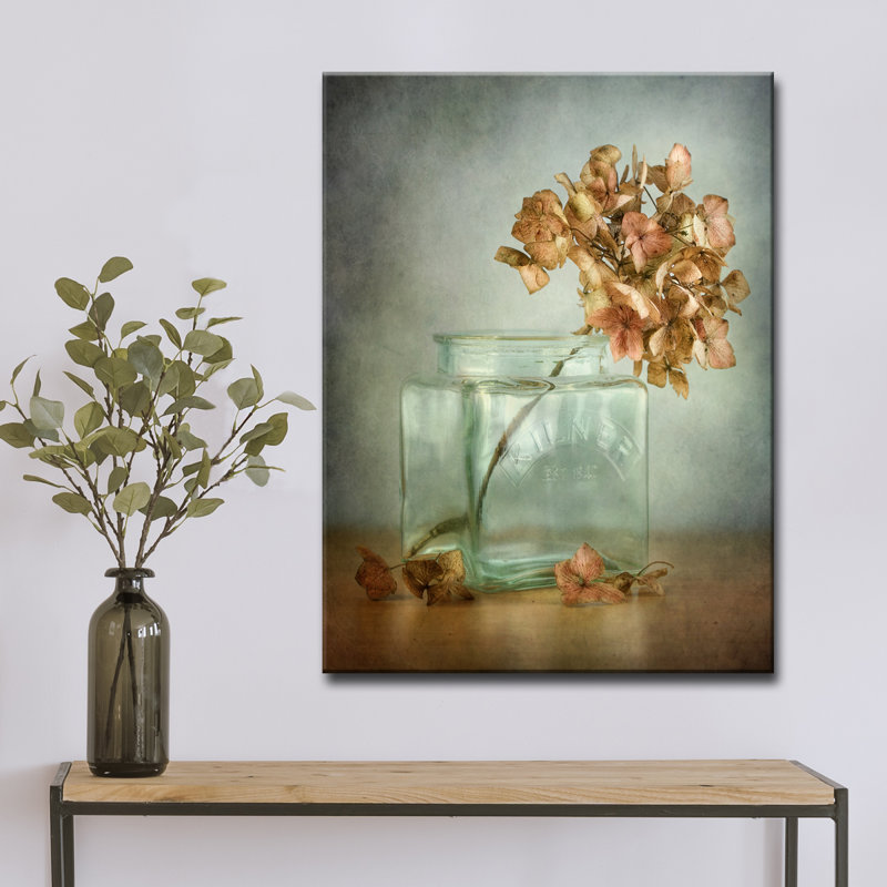 Hydrangea - Impression sur toile, H 16 po x l 12 po x P 1,5 po