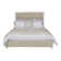 Louise/Lawrence King Upholstered Low Profile Panel Bed