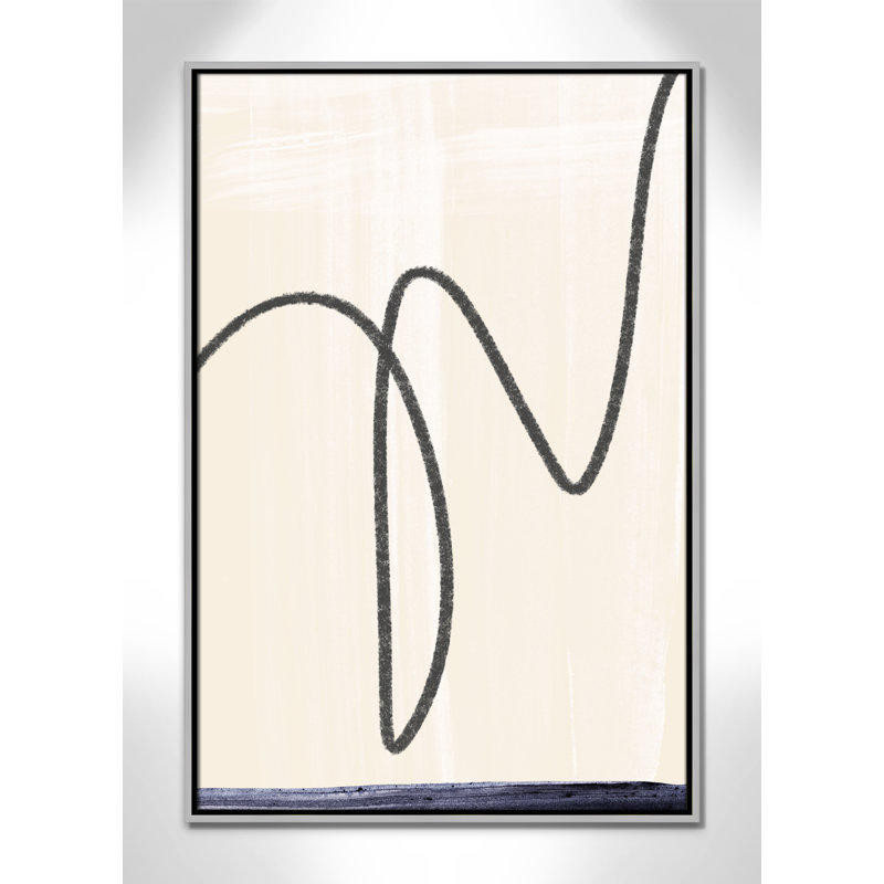«Flottant» - «Floater Frame», reproduction d'art sur toile, Toile argentée, H 37,5 po x l 25,5 po x P 2 po