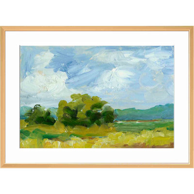 Field Color Study I Painting by Ethan Harper