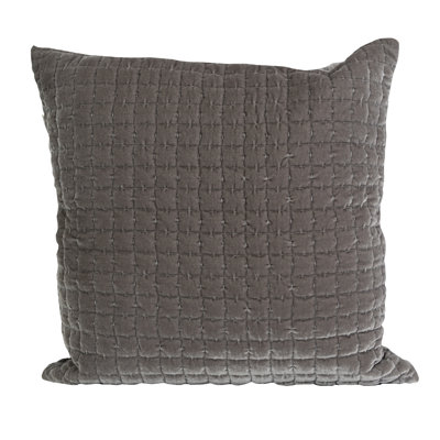 Layla Quilted Velvet Cushion 18X18