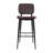 Crellus Upholstered Counter Stool with Metal Frame-88697040