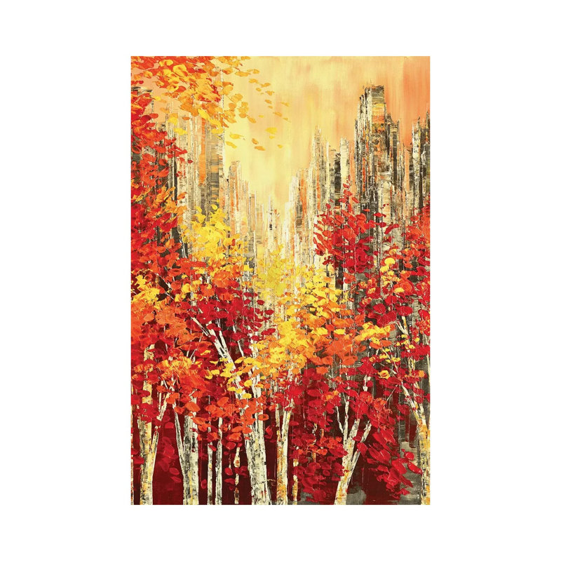 Park Place 1 Piece Wrapped Canvas Wall Art, 30.48 cm H x 45.72 cm W