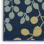 Tapis intérieur / extérieur bleu marine Caral-22041068