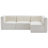 Enso Velvet L-Shaped Sectional Reversible-1552648003