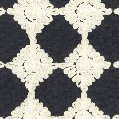 Tissu de broderie Rosette
