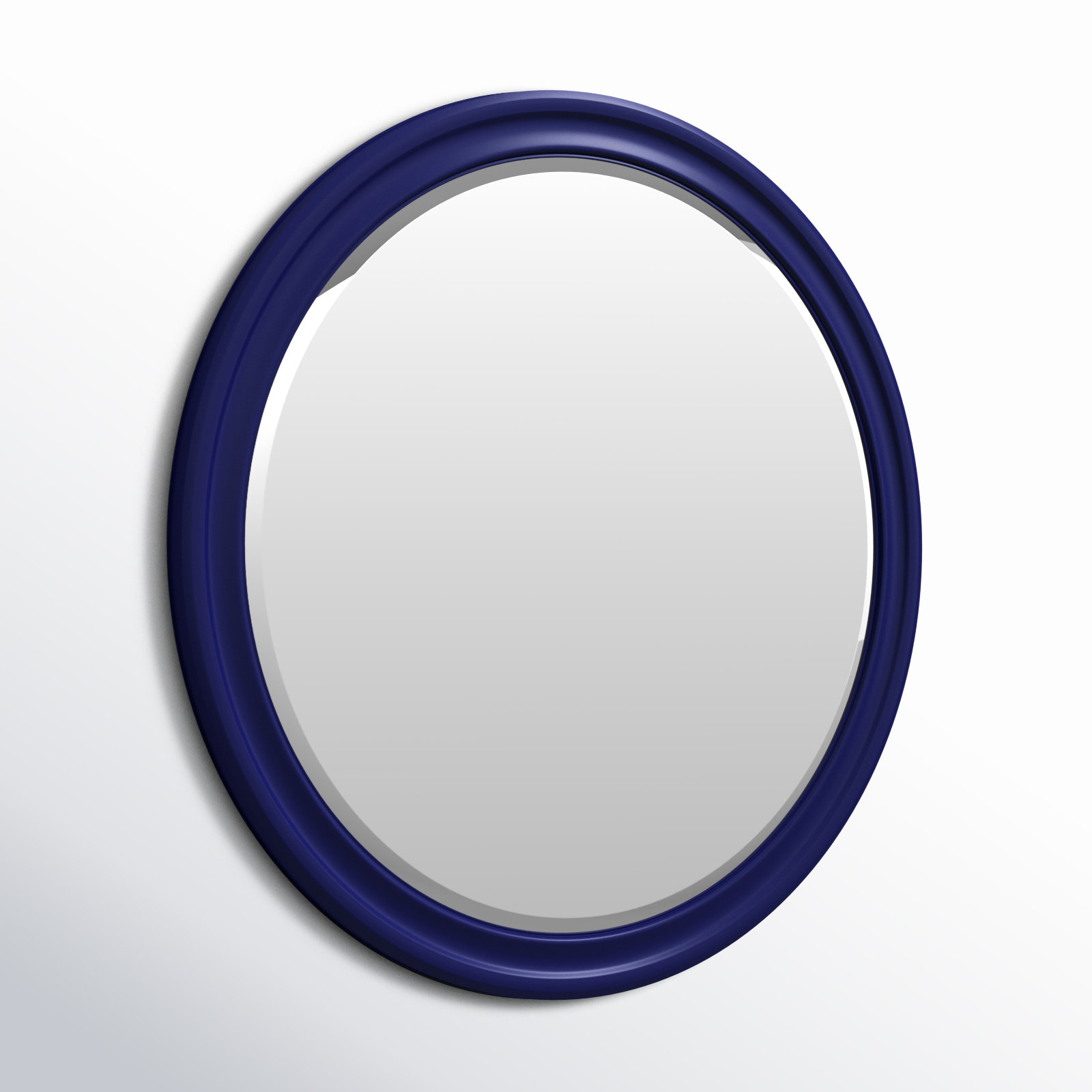 Talvi 36" Accent Mirror, Navy