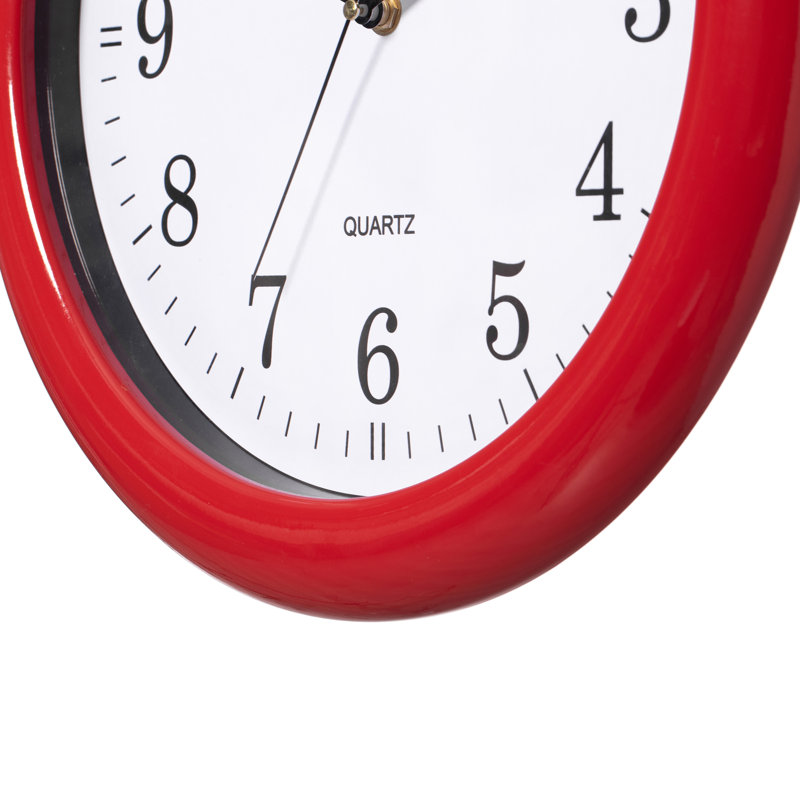 Wall Clock, Red