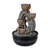 Indoor Tabletop Fountain Waterfall Fountain With LED Light Indoor Water Feature Desktop Fountain With Automatic Pump For Home And Office Decor