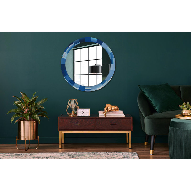 Huldar Glass Flat Wall Mirror