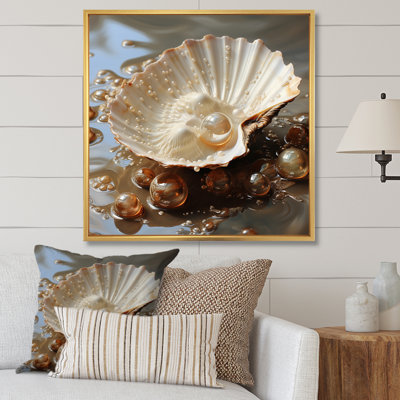 " Beige Clam Pearl Essence "