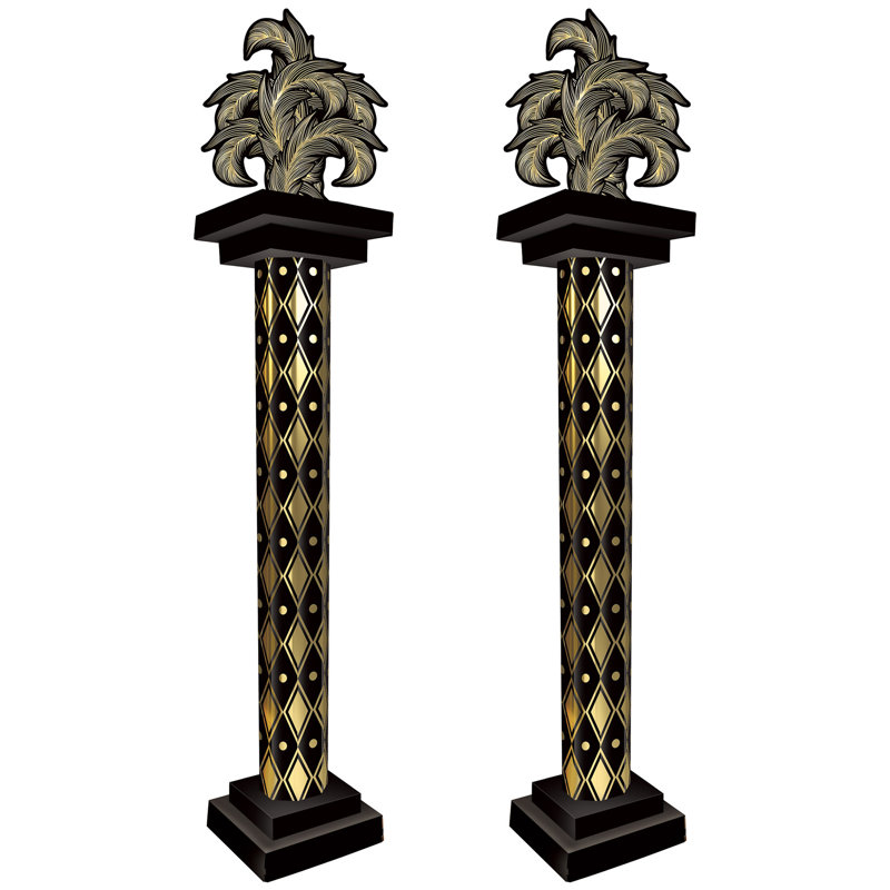 Grands accessoires de colonne Masquerade 3D