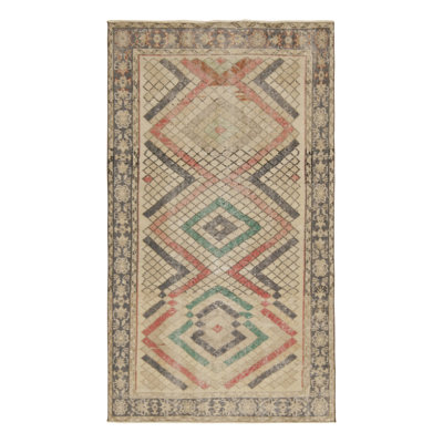 One-of-a-Kind 2'8" X 6'5" Hand Knotted Area Rug